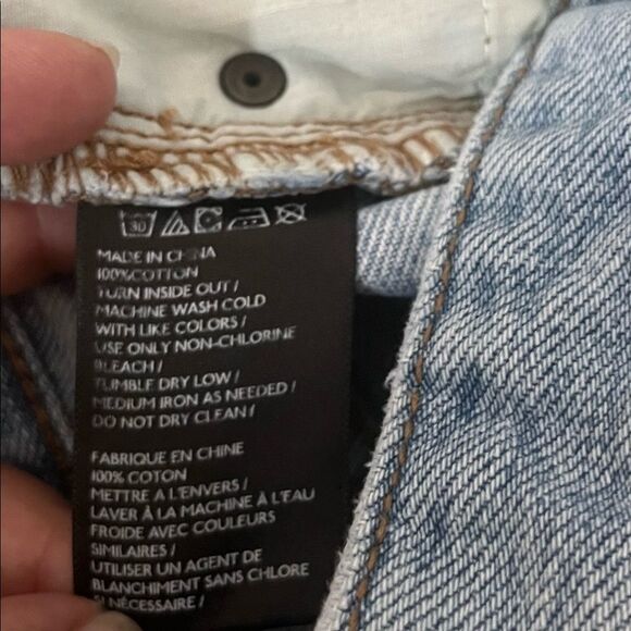 BDG Cheeky Super High Rise Cut Off Jeans Shorts Size 27 - Picture 9 of 9